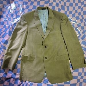 EUC Tommy Hilfiger Tan Sports Coat Blazer 100% Wool